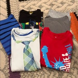 Lot of 6 tshirts